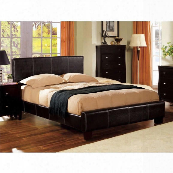 Furniture Of America Sentrium California King Upholstered Platform Bed