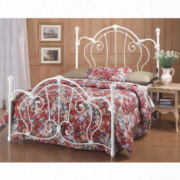 Hillsdale Cherie Queen Metal Poster Spindle Headboard And Footboard