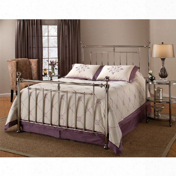 Hillsdale Holland Full Poster Bed In Silver