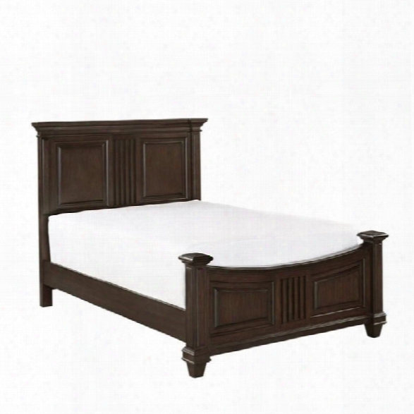 Home Styles Prairie Home King Bed In Black Oak