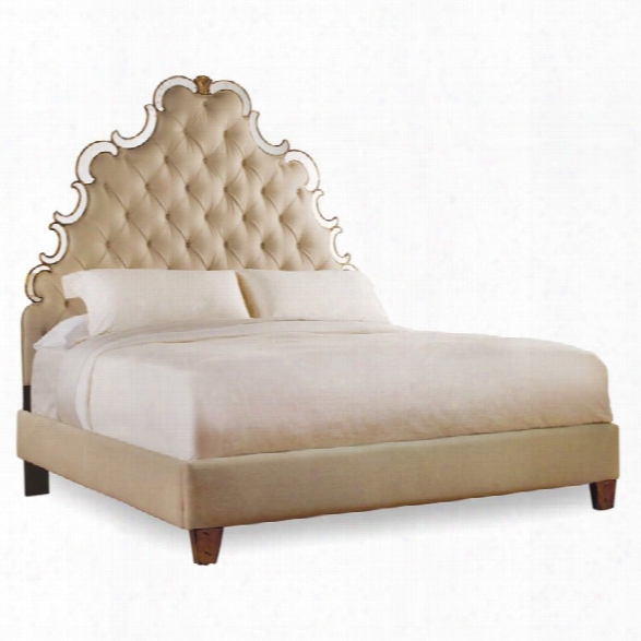 Hooker Furniture Sanctuary Tufted Bed In Bling-california King