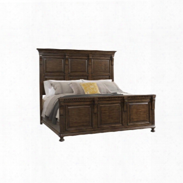 Picket House Furnishings Henry King Bed In Walnut