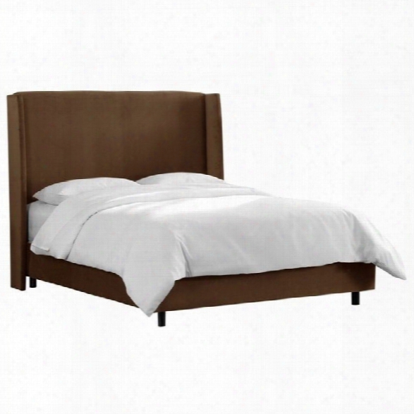 Skyline Furniture Bed In Chocolate-king