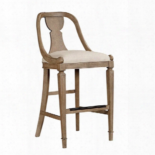 Stanley Furniture Wethersfield Estate Bar Stool In Brimfield Oak