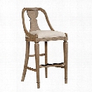 Stanley Furniture Wethersfield Estate Bar Stool in Brimfield Oak