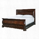 Universal Furniture Reprise California King Sleigh Bed in Cherry