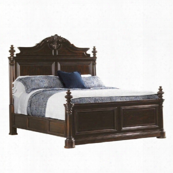 Tommy Bahama Island Traditions Amherst Carved Bed-queen