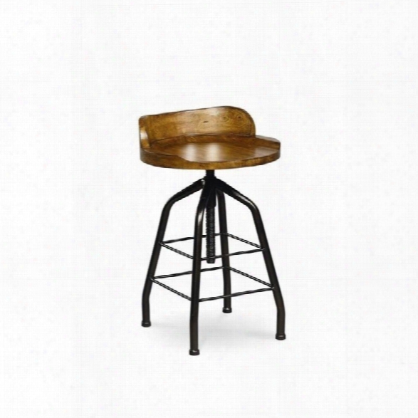 Universal Furniture Great Rooms Potter's Stool In Hickory Stick