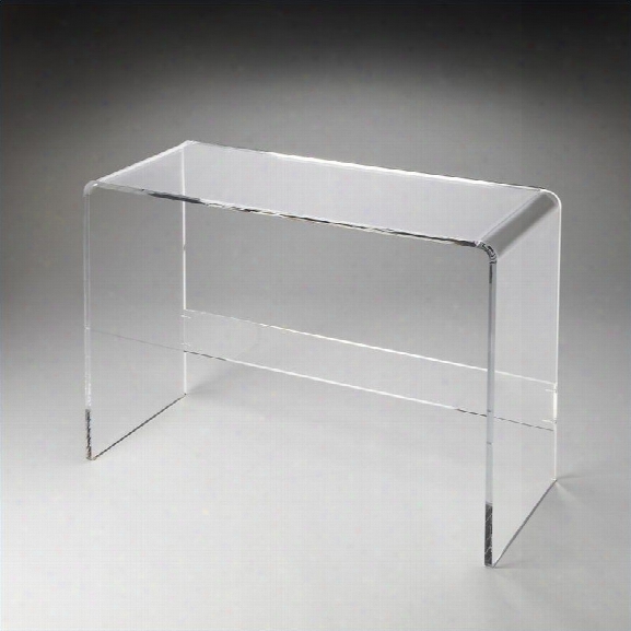 Butler Specialty Butler Loft Crystal Clear Console Table In Acrylic