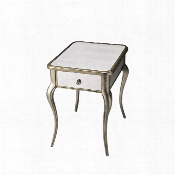 Butler Specialty Masterpiece Accent Table In Silver