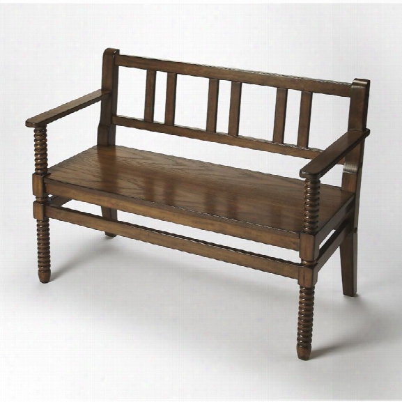 Butler Specialty Masterpiece Lofton Bench In Praline