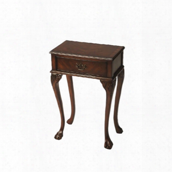 Butler Specialty Plantation Cherry Accent Table In Dark Brown