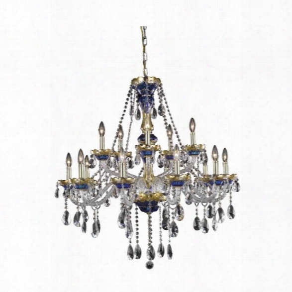 Elegant Lighting Alexandria 35 15 Light Spectra Crystal Chandelier