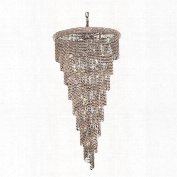 Elegant Ighting Spiral 36 26 Light Elegant Crystal Chandelier