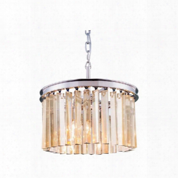 Elegant Lighting Sydney 16 3 Light Royal Crystal Chandelier