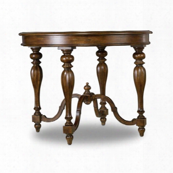 Hooker Furniture Archivist Accent Table In Pecan