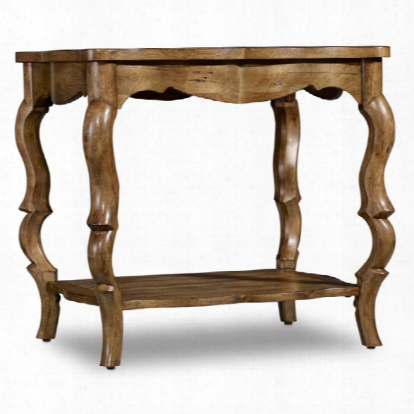 Hooker Furniture Archivist Accent Table In Toffee