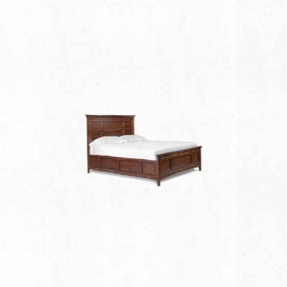 Magnussen Harrison Panel Bed With Storage In Cherry