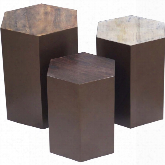 Renwil Giant's Causeway 3 Piece Accent Table Set