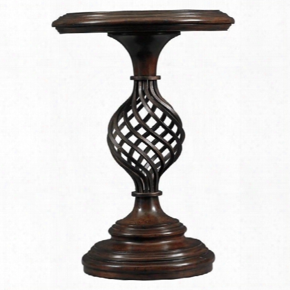 Stanley Costa Del Sol Gaiola Fortuna Pedestal Table In Cordova