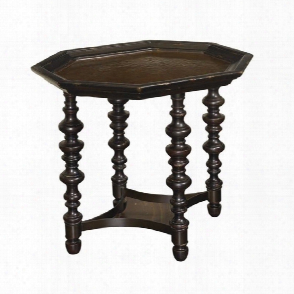 Tommy Bahama Home Kingstown Plantation End Table In Tamarind