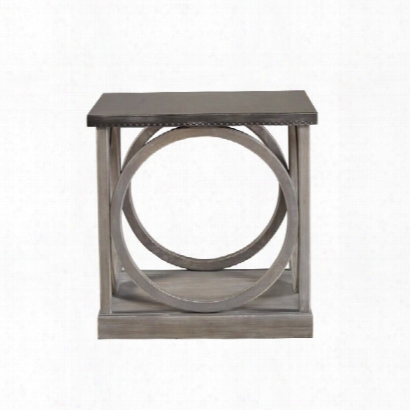 Universal Furniture Curated Carlton End Table In Graystone