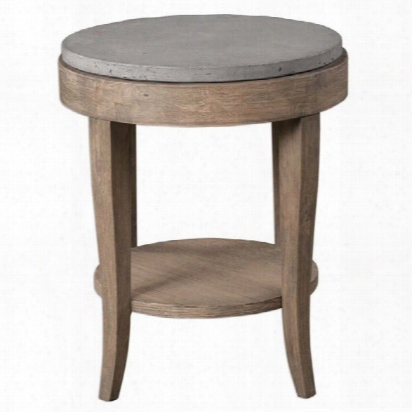 Uttermost Deka Round Accent Table