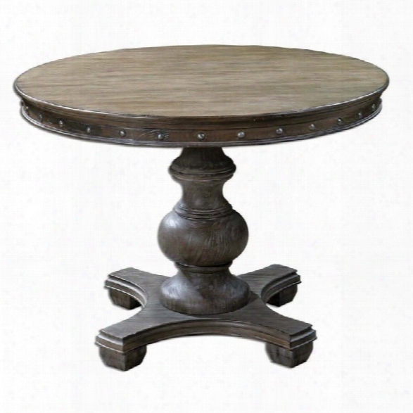 Uttermost Sylvana Wood Round Table