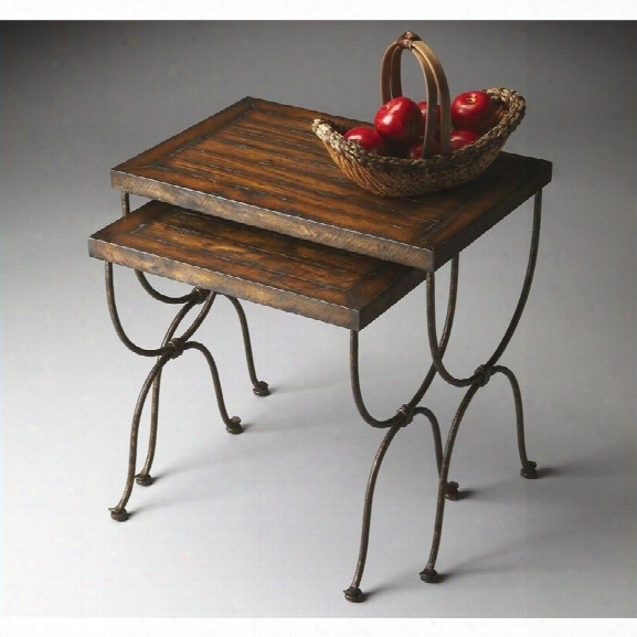 Butler Specialty Mountain Lodge Nesting Tables