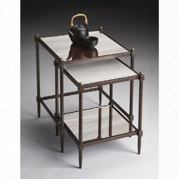 Butler Specialty Nesting Tables In Metalworks