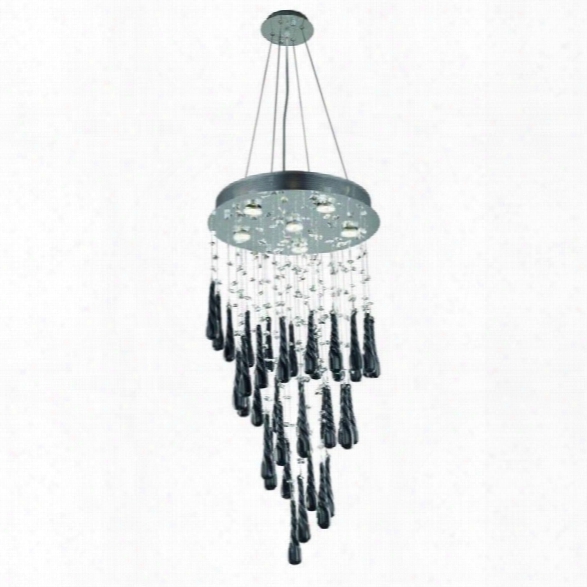 Elegant Lighting Comet 36 6 Light Royal Crystal Chandelier