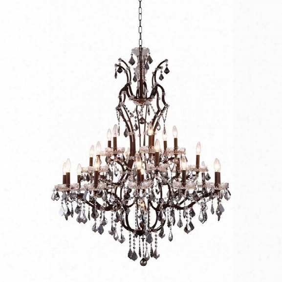 Elegant Lighting Elena 41 25 Light Royal Crystal Chandelier