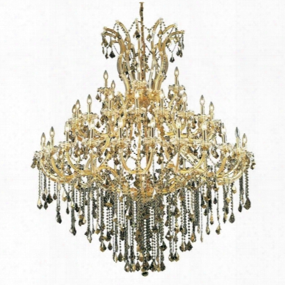 Elegant Lighting Maria Theresa 60 49 Light Royal Crystal Chandelier