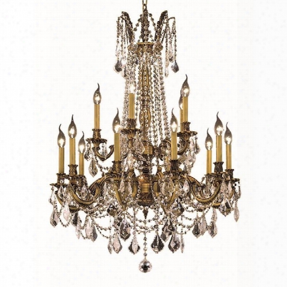 Elegant Lighting Rosalia 28 15 Light Elegant Crystal Chandelier