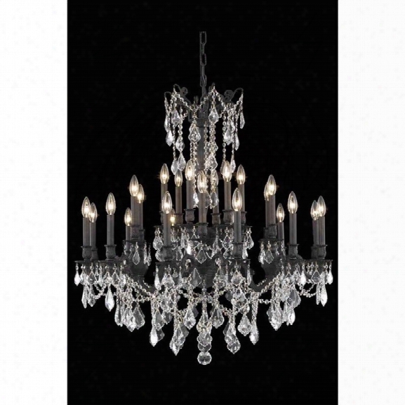 Elegant Lighting Rosalia 36 24 Light Elegant Crystal Chandelier