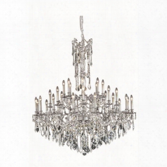 Elegant Lighting Rosalia 48 32 Light Spectra Crystal Chandelier