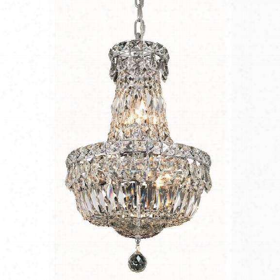 Elegant Lighting Tranquil 12 6 Light Elements Crystal Chandelier