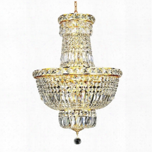 Elegant Lighting Tranquil 18 12 Light Elegant Crystal Chandelier