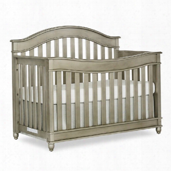 Evolur Hampton 5-in-1 Lifestyle Convertible Crib In Antique Bronze