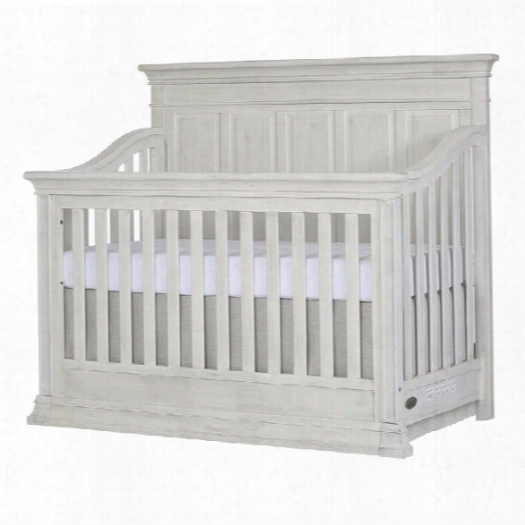 Evolur Napoli 5-in-1 Convertible Crib In Antique Mist