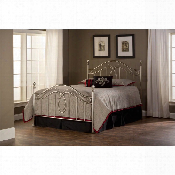 Hillsdale Milano Queen Poster Bed In Silver