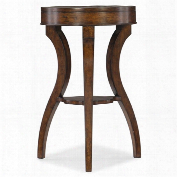 Hooker Furniture 20 Round Accent Table In Dark Wood