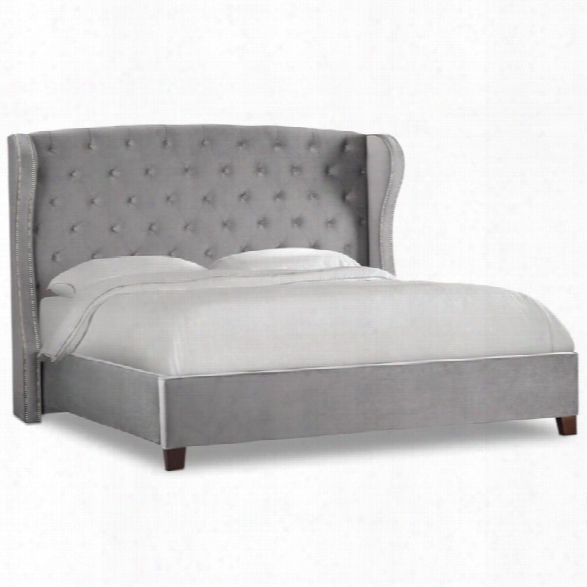 Hooker Furniture Nest Theory Heron 62 Tufted California King Bed