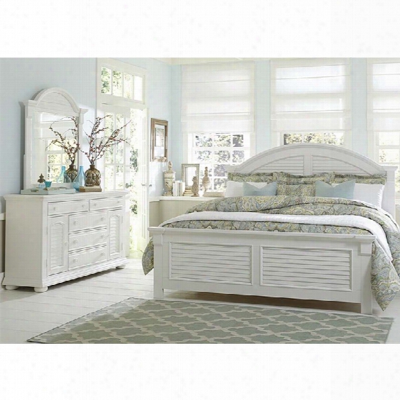 Liberty Furniture Summer House I 3 Piece Queen Panel Bedroom Set