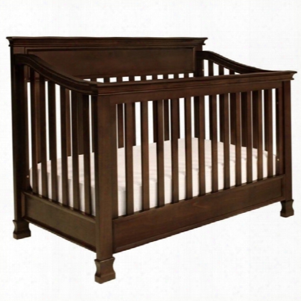 Million Dollar Baby Classic Foothill 4-in-1 Convertible Crib With Toddler Rail In Espresso