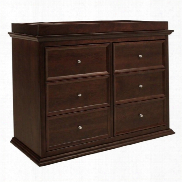 Million Dollar Baby Classic Foothill-louis 6 Drawer Dresser In Espresso