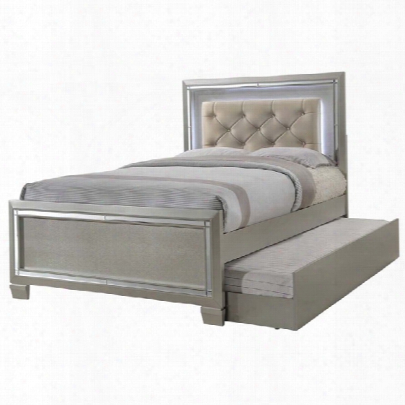 Picket House Furnishings Glamour Youth Full Panel Trundle Bed