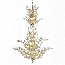 Elegant Lighting Orchid 41 25 Light Elements Crystal Chandelier