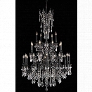 Elegant Lighting Rosalia 38 25 Light Elegant Crystal Chandelier