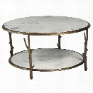 Pulaski Marble Coffee Table in Multi